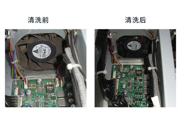 清洗前后对比图