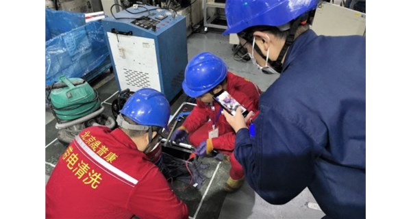 专业守护，安心运行：晟普康科技为某市工业园区配电柜提供带电清洗服务